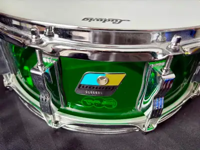 SOLD - Ludwig Vistalite 5’’ X 14’’ Snare Drum (LS901VXX49), View more