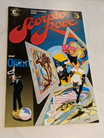 More Magic With Scorpio Rose #2 October 1983 Eclipse Comics VF, View more
