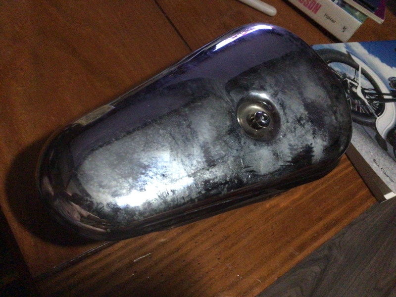 1958 HarleyDavidson Duo Glide Tool Box Tear Drop Kidney FLH1200