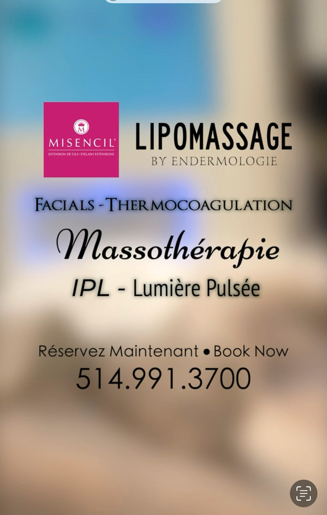 Esthétique & Massotherapie - Laval/Rive Nord dans Services de Santé et Beauté  à Laval/Rive Nord