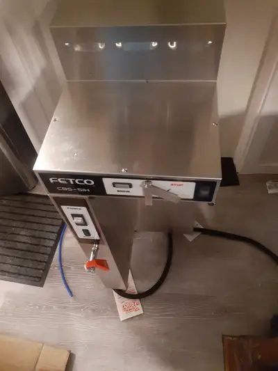 FETCO Coffee Brewer Model No. CBS-51H15 Very Nicely Maintained, View more