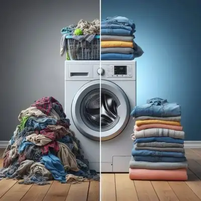 Pick up and drop off laundry services, View more