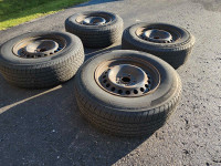 Firestone tires and rims P235/70R16 all season tires 