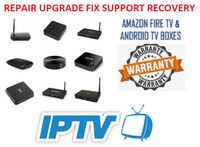 Android 6 7 8 9 10 11 Support Service TV Box Restoration Upgrade