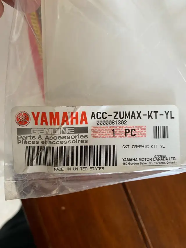 KIT GRAPHIQUE STICKER KIT YAMAHA ZUMA YW50FX 2014@2018 in Scooters & Pocket Bikes in Laval / North Shore - Image 4