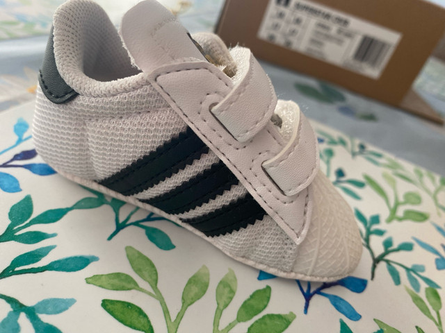 Infant size 1 Adidas all star shoes. in Clothing - 0-3 Months in Regina - Image 4