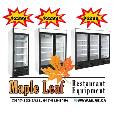 North Air Single ,Double And Triple Glass Door Display Freezer, View more