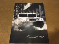 Hummer H1  *1997* Brochure in mint condition / Advertisement