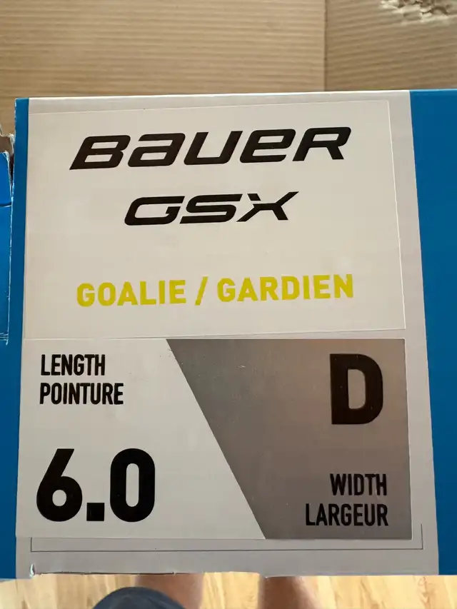 Patins de gardien de but Bauer GSX in Hockey in Laval / North Shore - Image 4