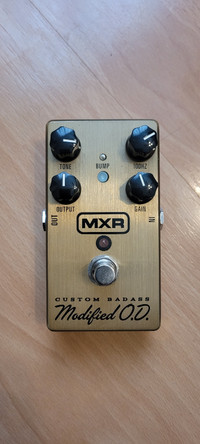 MXR Custom Badass Modified Overdrive pedal