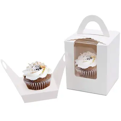 50 pcs cupcake holders, white, View more