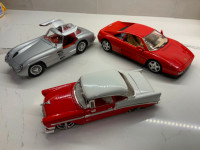 Set of 2 collectible model cars