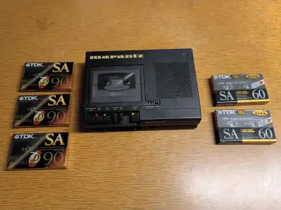 Marantz PMD101U Portable Tape Recorder Player with Tapes, View more