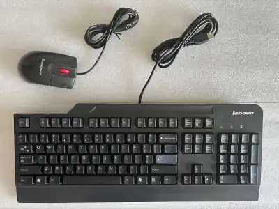 USB Keyboard with USB Mouse Used, View more