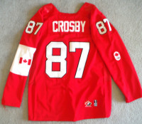 Sidney Crosby Autographed 2010 Olympics Team Canada Jersey !!!