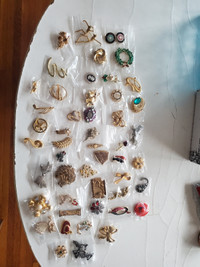 Brooches vintage and modern