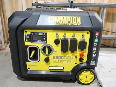 Selling this generator, Champion part number 201243. Retails $1450+GST at Canadian Tire, dual fuel c...