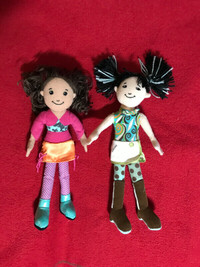 2 Groovy Girl 9 inches Mini Doll (Yvette and Oki)