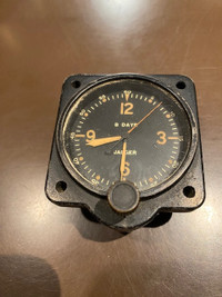 Jaeger Type No. 3600R Aircraft clock