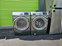 SAMSUNG STEAM FRONT LOAD WASHER AND DRYER SET