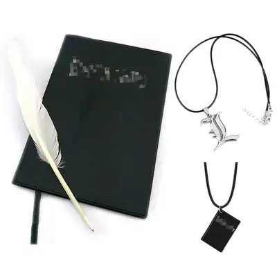 NEW 4 PCS Set Death Note Book Anime Writing Journal, Feather, View more