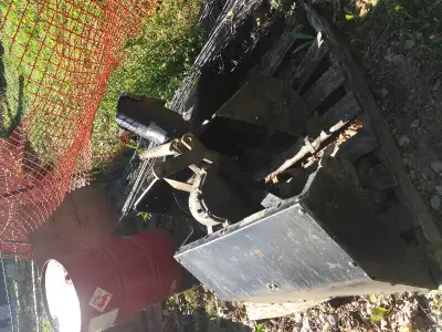 Lawn tractor attachment snow blower, View more