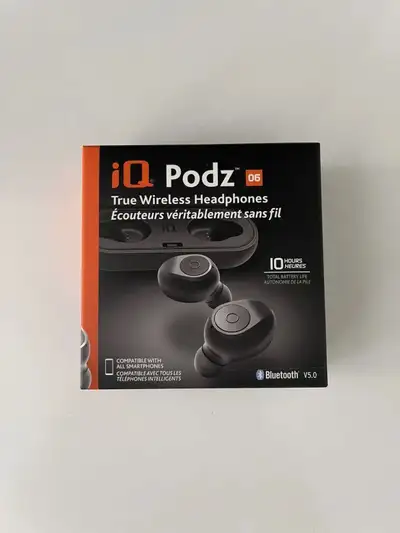 IQ Podz 06 True Wireless Headphones, View more