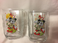 Walt Disney World Millennium 2000 McDonalds Mickey Mouse Glass