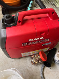  Honda 2000 generator 