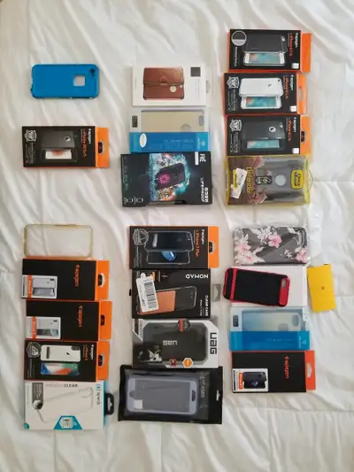 iPhone 10/8/7/6 Cases Defender, Symmetry Commuter, Samsung Galaxy S8/S7 From $5-$10-15