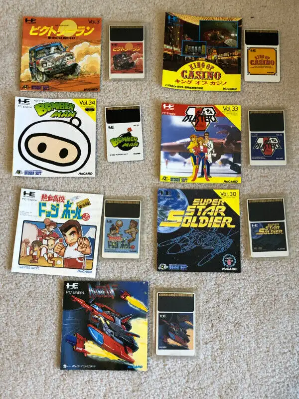 NEC PC Engine HUcard Games Japan TurboGrafx-16 in Older Generation in City of Toronto - Image 3