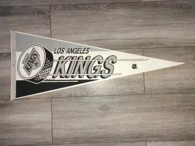 1970's Los Angeles Kings NHL Large Vintage Pennant, View more