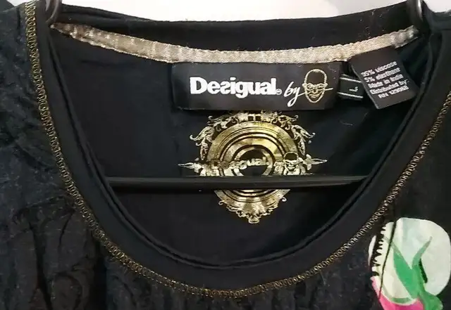DESIGUAL DESIGNER TOP (size L)63007359027585122