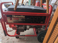 New homelite 5000 watt generator mint shape 