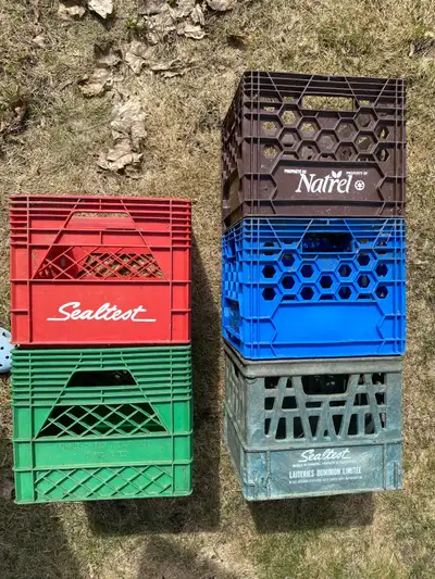  milk crates free , View more