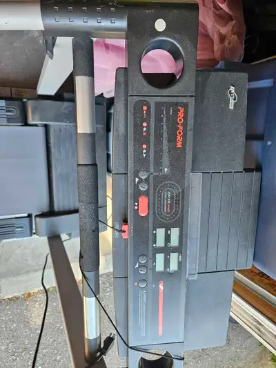 This Pro-Form treadmill is a great way to get your daily exercise in the comfort of your home. It fe...