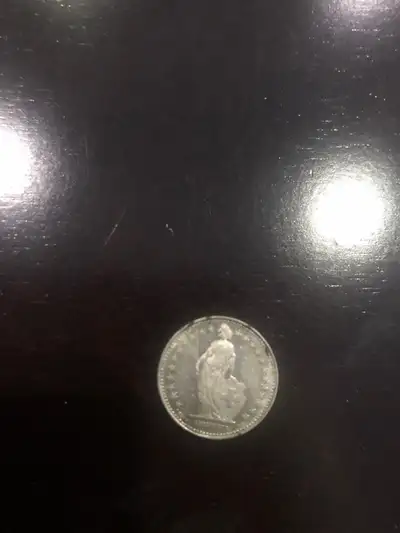 2015 Switzerland coin 1/2 Ft Helvétia Used in very good condition. Price $3.00