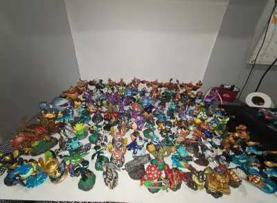 These are skylanders figures. Looking to sell them for $5 each or 3 for $10. Willing to consider off...