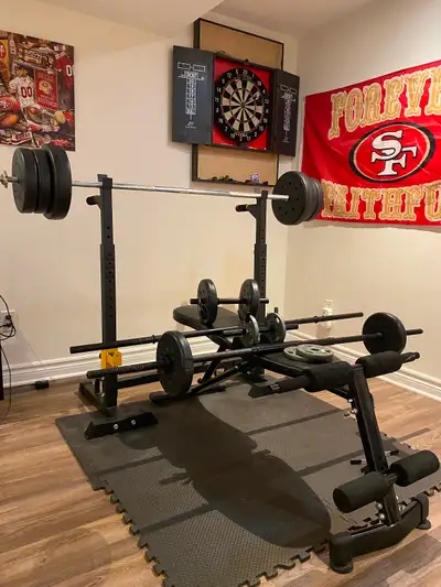 Home gym set., View more