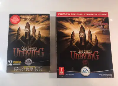 Clive Barker Undying Classics PC Game with Strategy Guide. Posted in video games, consoles, PC Games...