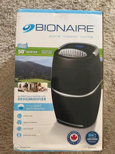 Bionaire 42 Pint Dehumidifier, View more