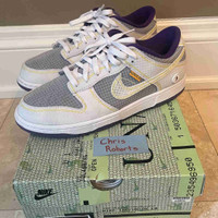 Nike Dunk Low X Union Court Purple Size 9.5