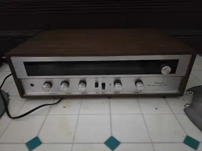 Sansui 210 stereo receiver, View more