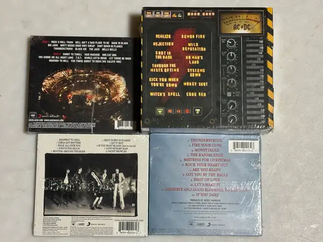 AC/DC CD Bundle  in CDs, DVDs & Blu-ray in Oakville / Halton Region - Image 3