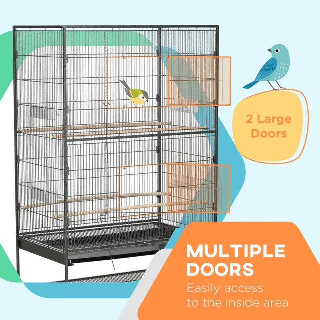 60" Bird Cage with Stand  in Accessories in Markham / York Region - Image 4