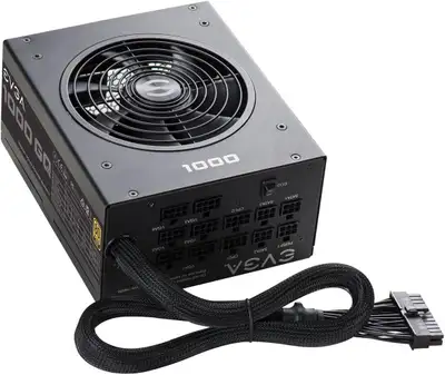 Power Supply EVGA 1000 GQ 80+ Gold 1000 Watt testé bon, View more