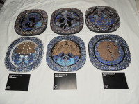 ROSENTHAL WIINBLAD LIMITED EDITION CHRISTMAS PLATES COLLECTION