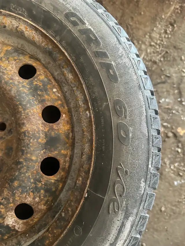 studded winter tires 205/60r16   in Tires & Rims in Ottawa - Image 4