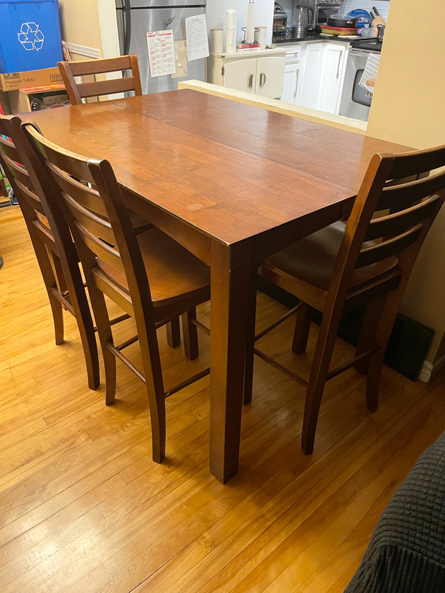 7 piece Dining Room Set (High) Ensemble de salle à manger (haut) dans Mobilier de salle à manger et cuisine  à Ville de Montréal - Image 2