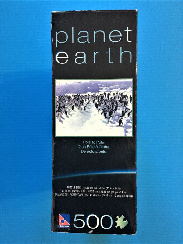 BBC Planet Earth Jigsaw Puzzle - PENGUINS  - Never Opened in Toys & Games in Calgary - Image 3